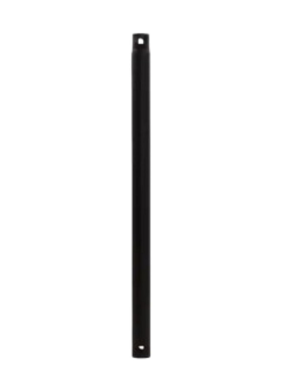 24" Matte Black Ceiling Fan Extension Downrod